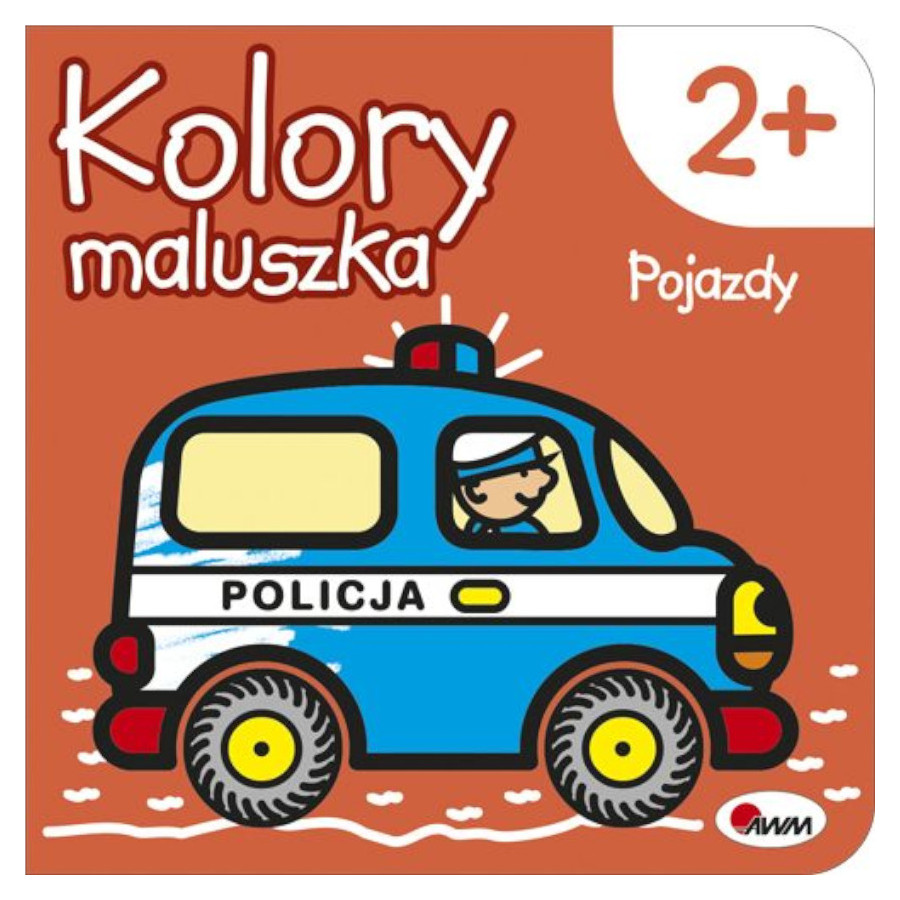 Kolorowanka kolory maluszka Pojazdy / Awm