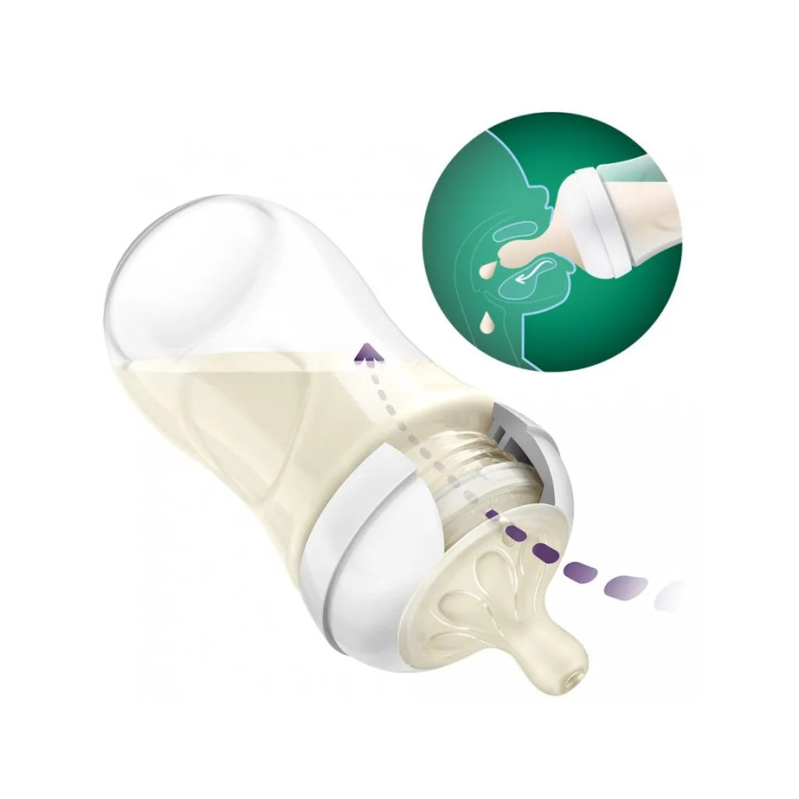 Butelka dla niemowląt szklana responsywna 240 ml / Philips Avent