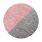 Prześcieradło do gondoli (73-80 x 30-37) 2 szt. Light grey + Pink / Ceba Baby Prześcieradło do gondoli (73-80 x 30-37) 2 szt. Light grey + Pink / Ceba Baby