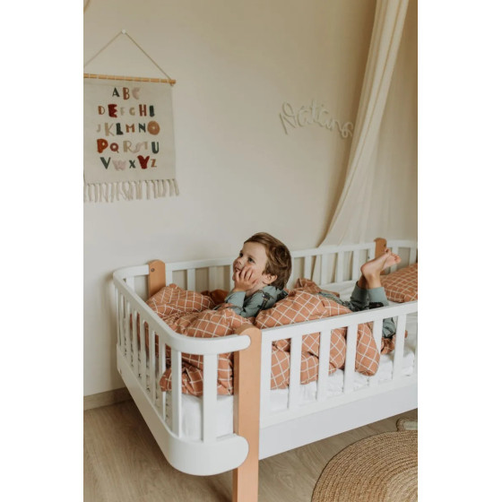 Łóżeczko młodzieżowe Étude Białe 160x80 cm / YappyKids