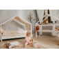 Łóżeczko młodzieżowe Hytte Białe 160x80 cm / YappyKids Łóżeczko młodzieżowe Hytte Białe 160x80 cm / YappyKids