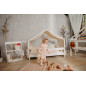 Półka Hus Biała 65x85 cm / YappyKids Półka Hus Biała 65x85 cm / YappyKids