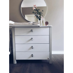 Komoda z przewijakiem Étude Szara / YappyKids