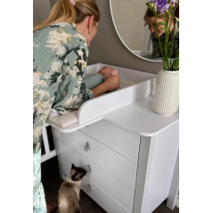 Komoda z przewijakiem Étude Szara / YappyKids