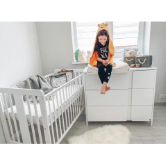 Komoda z przewijakiem Classic Biała / YappyKids