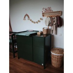 Komoda z przewijakiem Classic Zielona / YappyKids