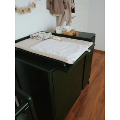 Komoda z przewijakiem Classic Zielona / YappyKids