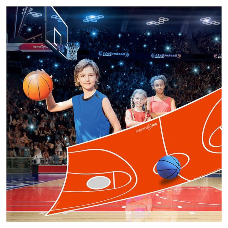 Basketball mobilne boisko do koszykówki gra zespołowa / Remi
