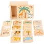 Gra memory Safari / Small Foot Design Gra memory Safari / Small Foot Design