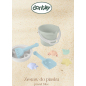 Zestaw do piasku pastel blue 8 el. / Dantoy Zestaw do piasku pastel blue 8 el. / Dantoy
