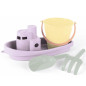 Zestaw do piasku z dużą łódką pastel lila / Dantoy Zestaw do piasku z dużą łódką pastel lila / Dantoy