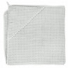 Ręcznik dla niemowlaka Waffle 100x100 cm Light grey / Ceba Baby