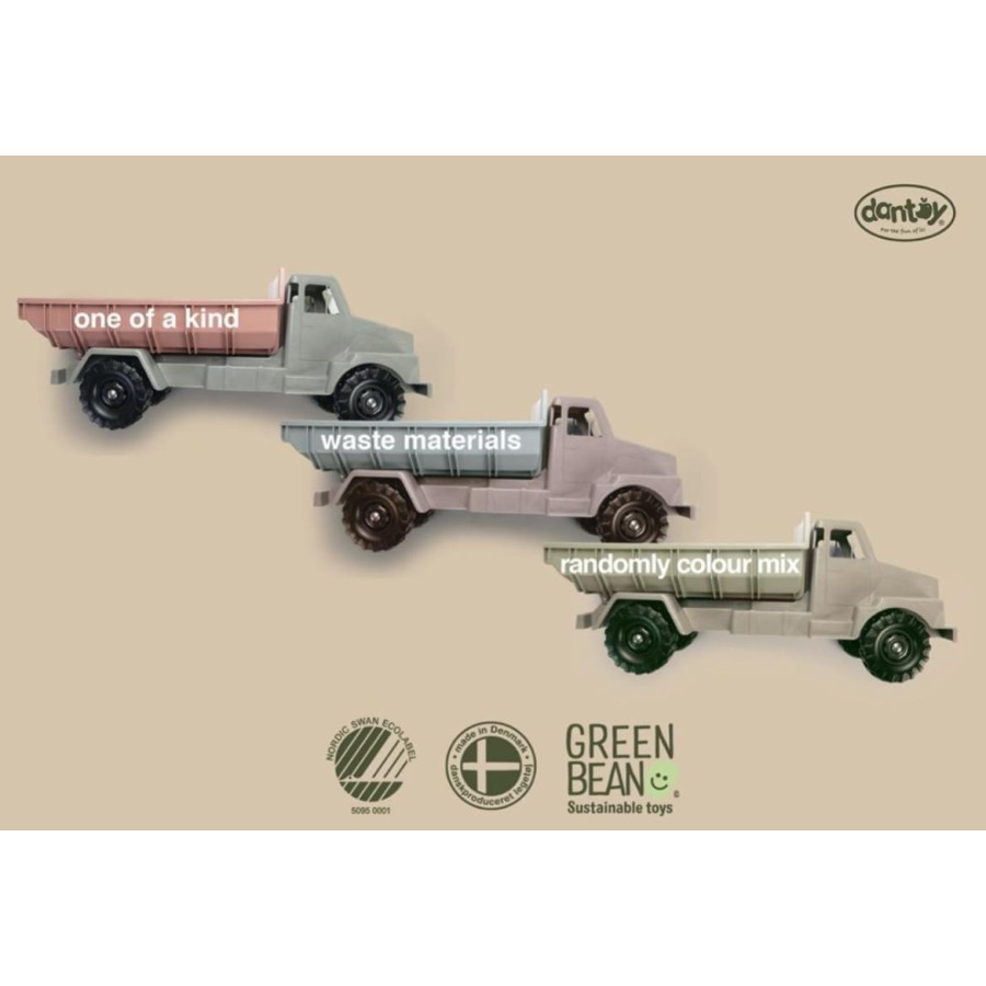 Auto wywrotka XXL z recyklingu Green Been BIOplastik / Dantoy