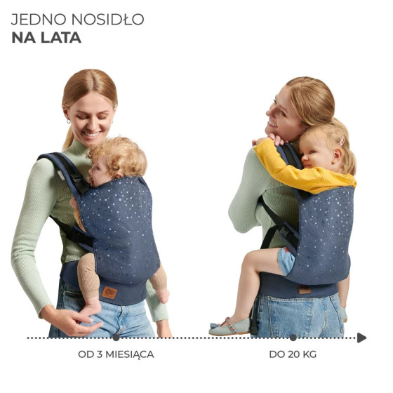 Nosidełko Nino Confetti Denim / Kinderkraft