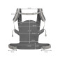 Nosidełko Nino Confetti Grey / Kinderkraft