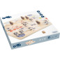 Kolekcja 4 gier planszowych "4 Friends" / Small Foot Design