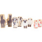 Kolekcja 4 gier planszowych "4 Friends" / Small Foot Design