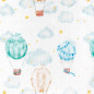 Pieluszka bambusowa 75x75 cm Balony / Bocioland