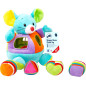 Pluszowa Myszka sensoryczna z sorterem / Small Foot Design Pluszowa Myszka sensoryczna z sorterem / Small Foot Design