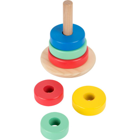 Ruchoma układanka Kolorowa wieża / Small Foot Design