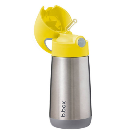 Bidon termiczny ze słomką 350 ml Lemon sherbet / B.box