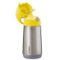 Bidon termiczny ze słomką 350 ml Lemon sherbet / B.box Bidon termiczny ze słomką 350 ml Lemon sherbet / B.box