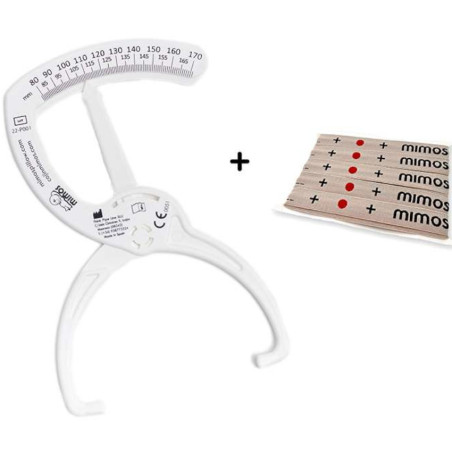 Kraniometr przyrząd do mierzenia asymetrii + 10 opasek / Mimos