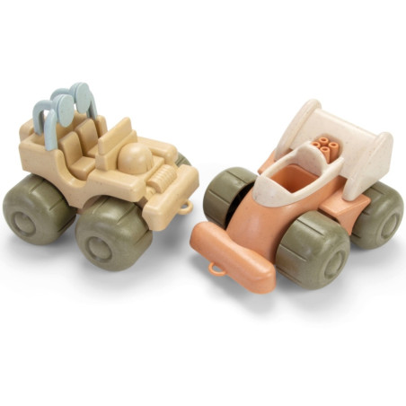 Pojazdy jeep i racer zestaw 2 szt. / Dantoy