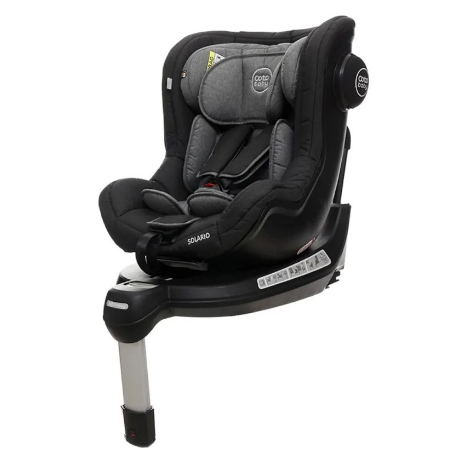 Fotelik samochodowy Solario 360° 0-18 kg Black / Coto baby