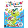 Malowanka Lubię kolorować dinozaury / Aksjomat