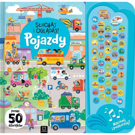 Słuchaj i oglądaj! Pojazdy 50 dźwięków / Aksjomat