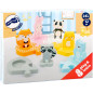 Pastelowe puzzle Zwierzaki 12 el. / Small Foot Design