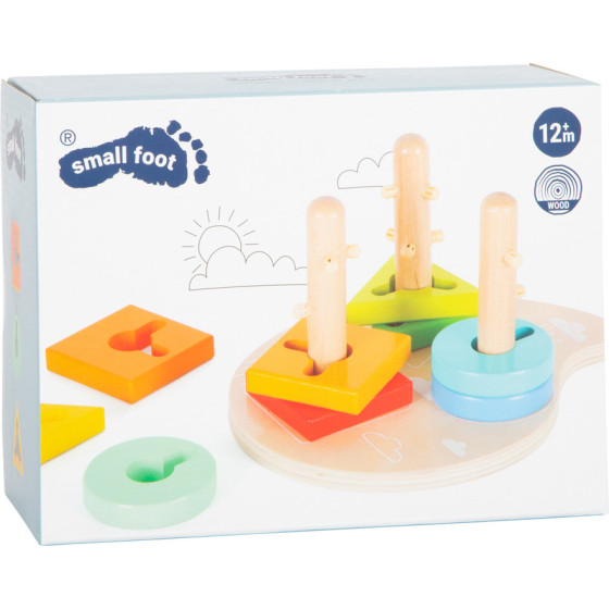 Układanka logiczna kształty i kolory / Small Foot Design