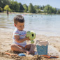 Wiaderko z akcesoriami do piasku i konewką z bioplastiku / Smoby