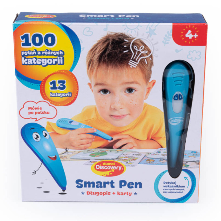 Interaktywny Smart Pen + 100 pytań edukacyjnych / Dumel