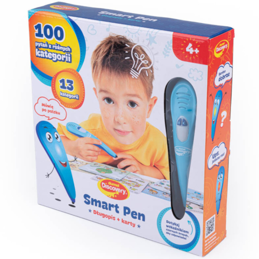 Interaktywny Smart Pen + 100 pytań edukacyjnych / Dumel