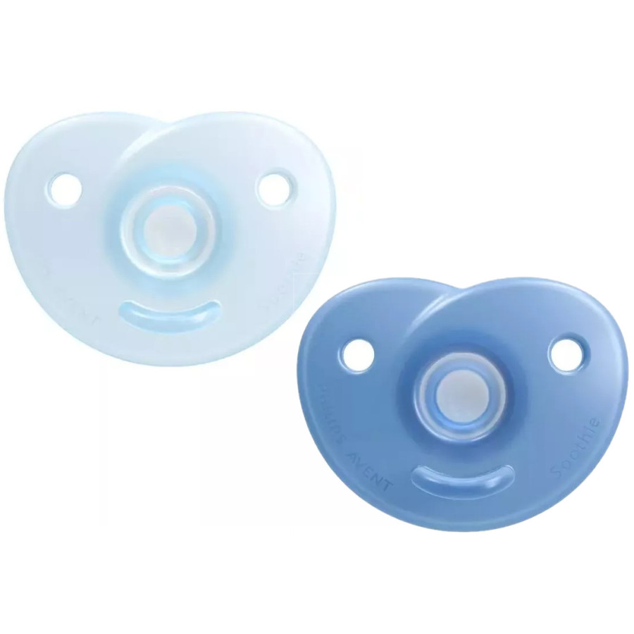 Smoczek dla wcześniaka Soothie 0+ 2 szt. Blue / Philips Avent Smoczek dla wcześniaka Soothie 0+ 2 szt. Blue / Philips Avent