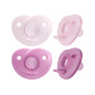 Smoczek dla wcześniaka Soothie 0+ 2 szt. Pink / Philips Avent