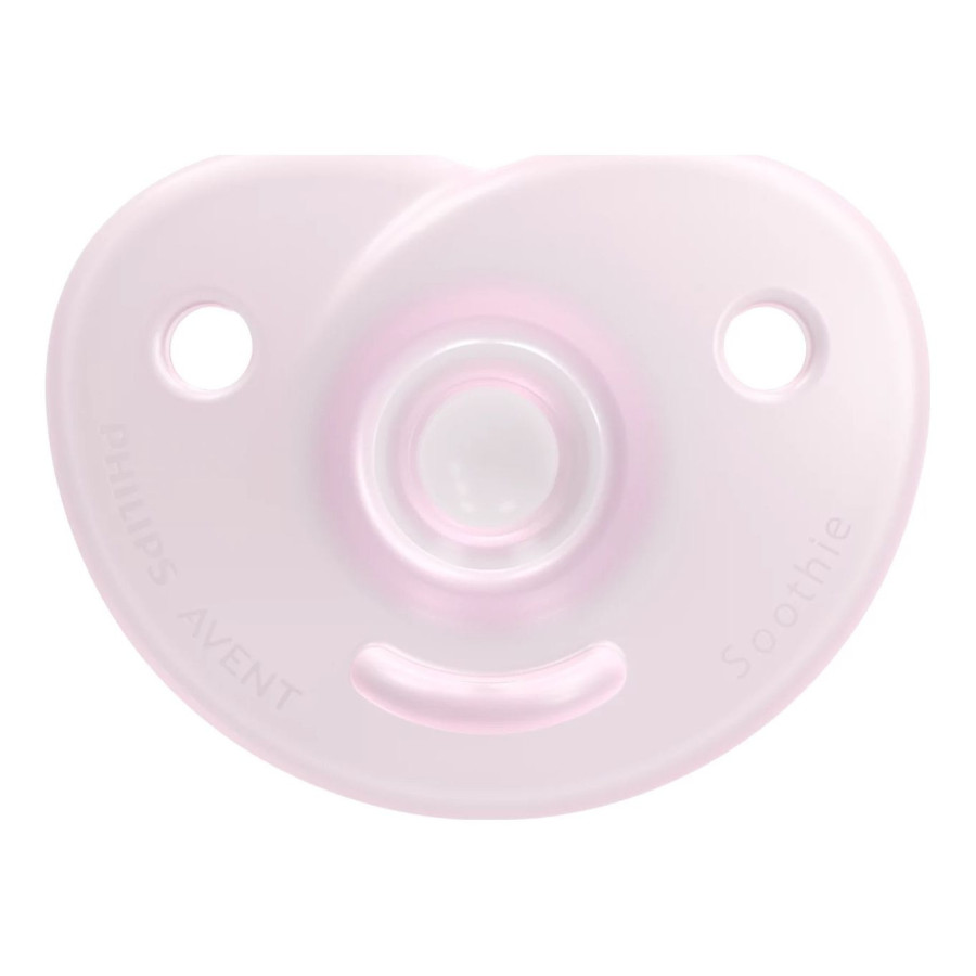 Smoczek dla wcześniaka Soothie 0+ 2 szt. Pink / Philips Avent