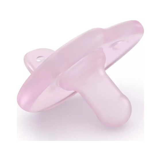 Smoczek dla wcześniaka Soothie 0+ 2 szt. Pink / Philips Avent