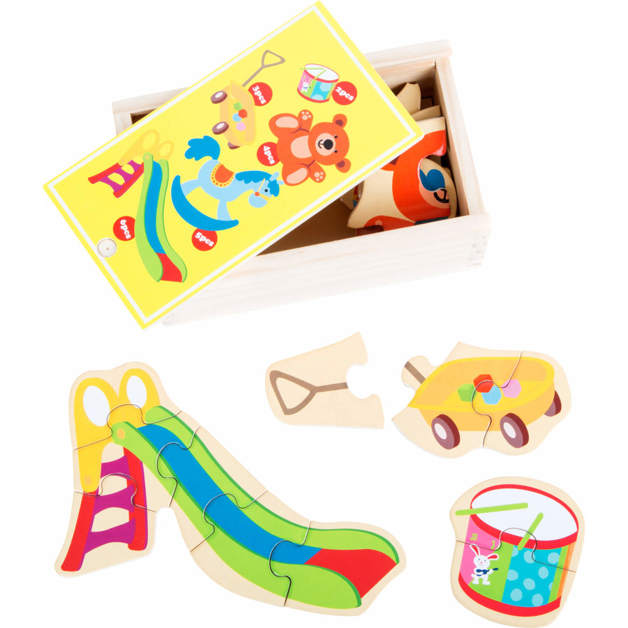 Puzzle Ulubione zabawki 20 el. / Small Foot Design Puzzle Ulubione zabawki 20 el. / Small Foot Design