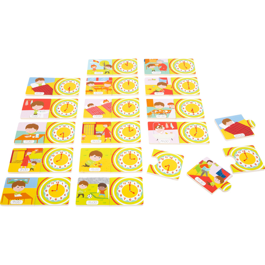 Puzzle nauka godzin / Small Foot Design Puzzle nauka godzin / Small Foot Design
