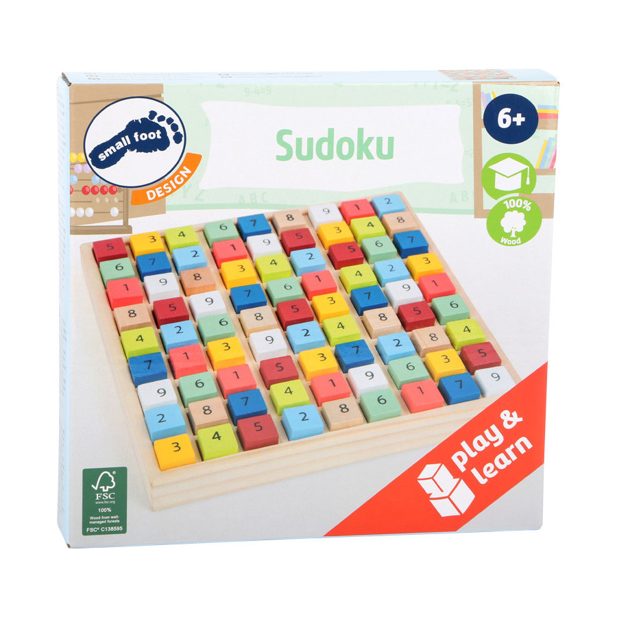 Kolorowa gra Sudoku / Small Foot Design