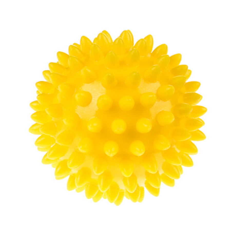Piłka sensoryczna do masażu i rehabilitacji 6,6 cm Żółta / Tullo Piłka sensoryczna do masażu i rehabilitacji 6,6 cm Żółta / Tullo