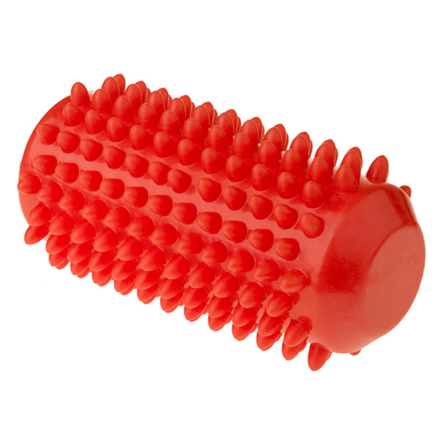 Wałek sensoryczny do masażu i rehabilitacji 12,8 cm Czerwony / Tullo Wałek sensoryczny do masażu i rehabilitacji 12,8 cm Czerwony / Tullo