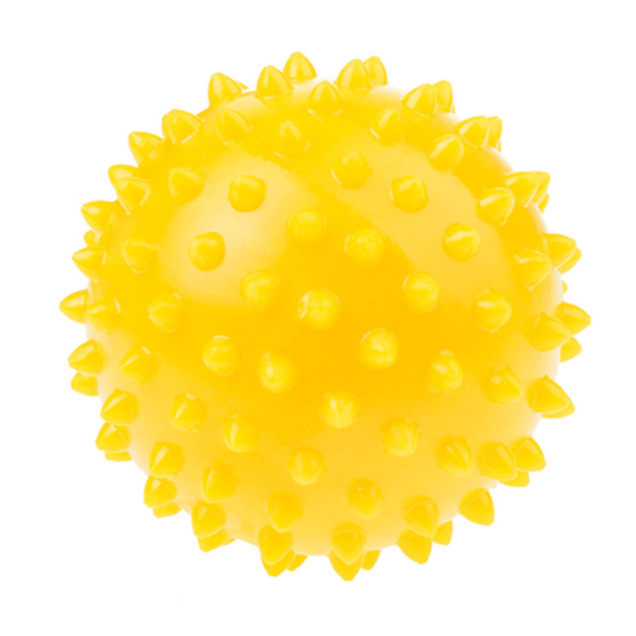 Piłka sensoryczna do masażu i rehabilitacji 7,6 cm Żółta / Tullo Piłka sensoryczna do masażu i rehabilitacji 7,6 cm Żółta / Tullo