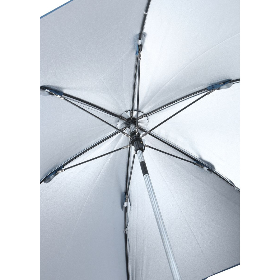 Uniwersalny parasol do wózka TB UV50 Blue / Titanium Baby