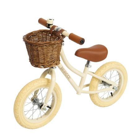 Rowerek biegowy First Go cream / Banwood