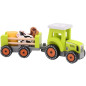 Traktor z przyczepą i zwierzętami / Joueco Traktor z przyczepą i zwierzętami / Joueco
