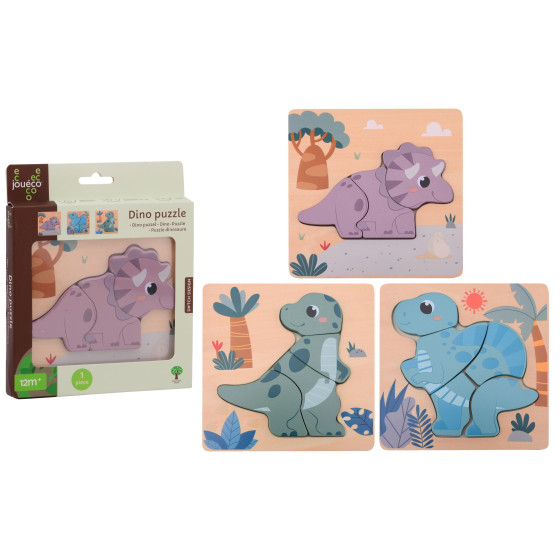 Puzzle Dino Mix 1 szt. / Joueco